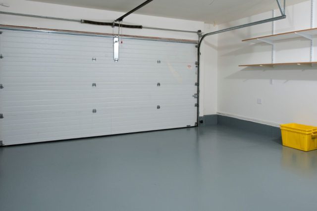 concrete garage floor erie